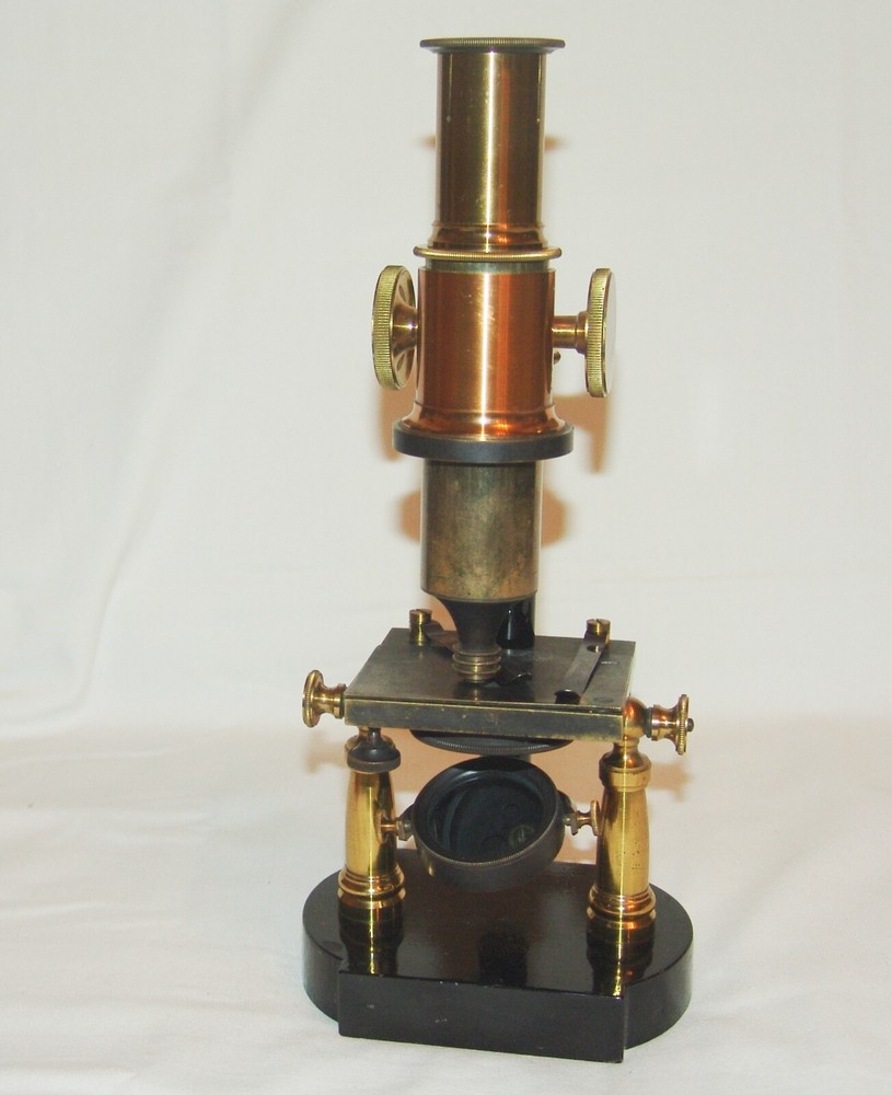 rare antique brass Microscope