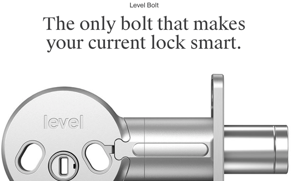Level Lock Bolt Edition Model C-D11U Bluetooth smart phone compatible