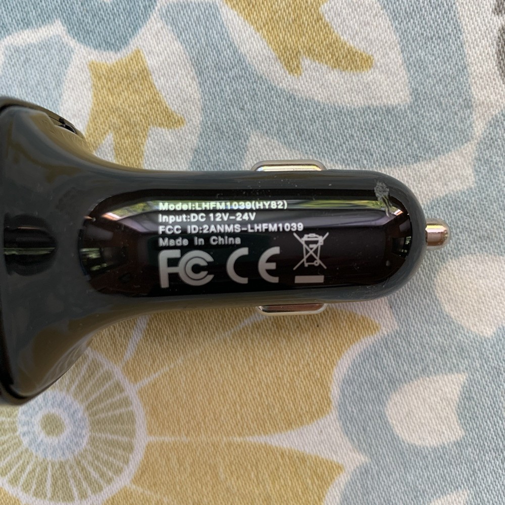 Handsfree Call Car Charger,Wireless Bluetooth FM Transmitter Radio...