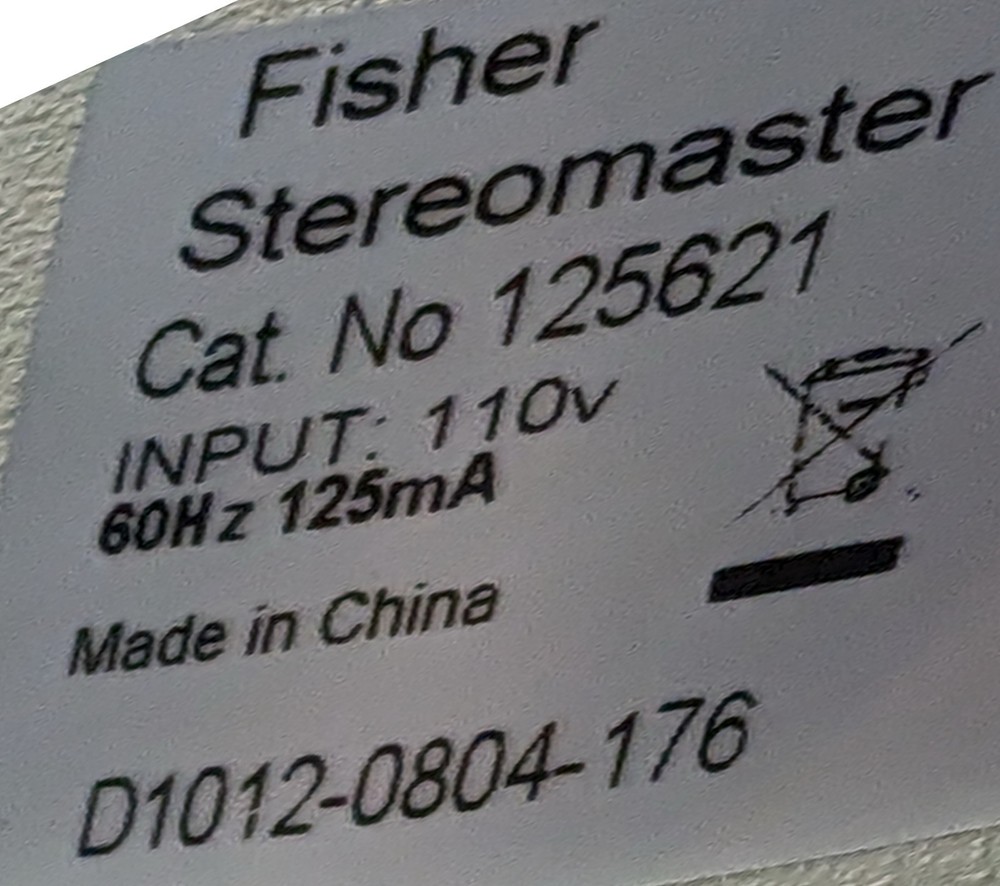 Fisher Stereomaster Microscope Head 10x 125621 Replacement