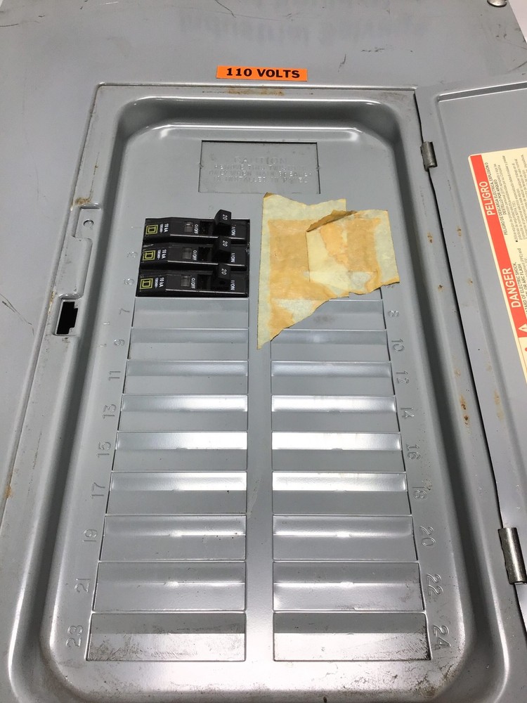 Square D QOC24US Load Center Enclosure V 2813