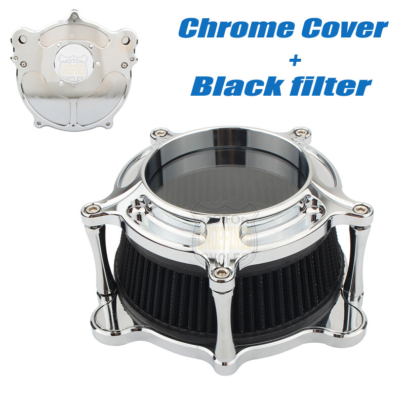 Air Cleaner Intake Filter For Harley Dyna Softail Touring Road King Street Glide