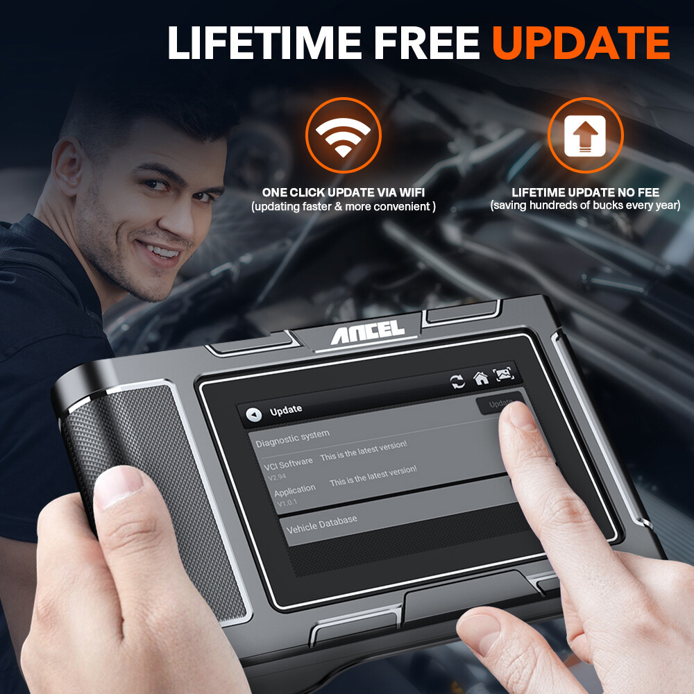 Heavy Duty Truck Scanner Machinery Scan Tool Diesel OBD Code Reader DPF Regen