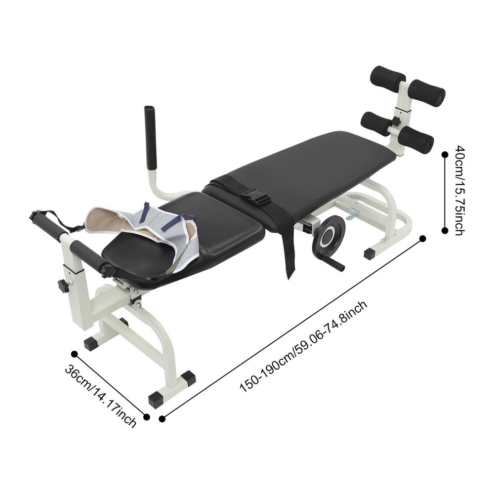 Back Stretch Bench, Multifunctional Neck Stretcher Cervical Stretch Device