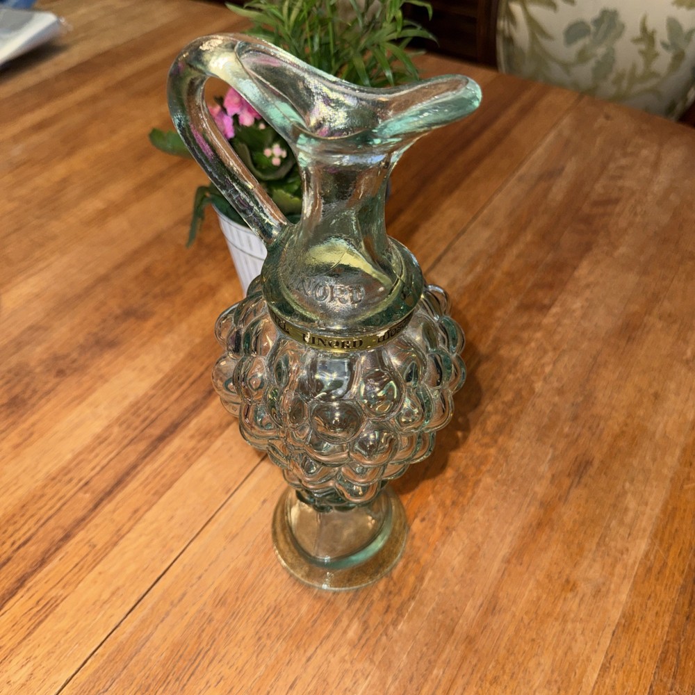 Grape Shaped Glass Wine Bottle