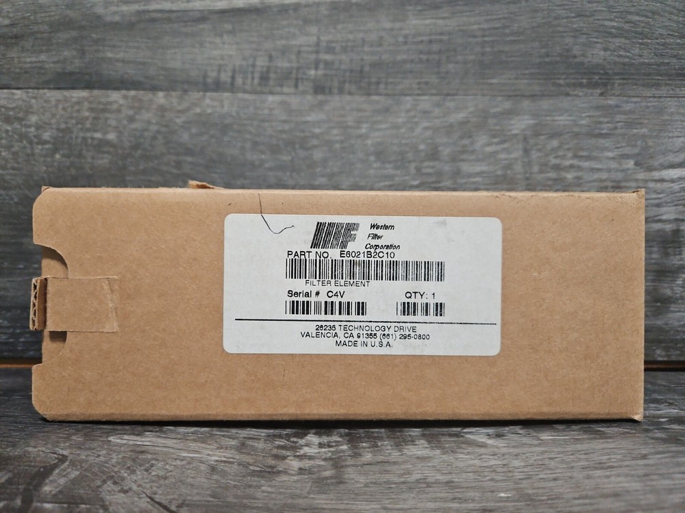 Western Filter Corporation E6021B1B2C10 Filter Element
