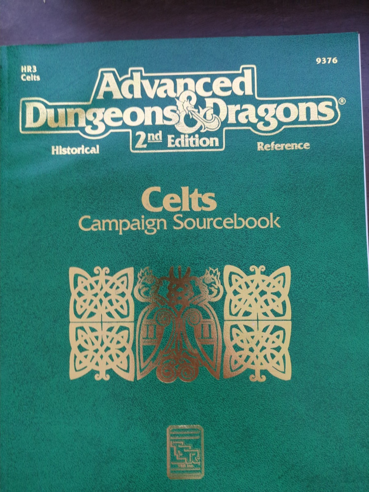 AD&D 2nd edition - Celts Campaign Sourcebook - 1992