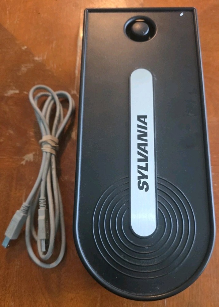 Sylvania Portable Turntable With USB Encoding Battery Powered - Tested