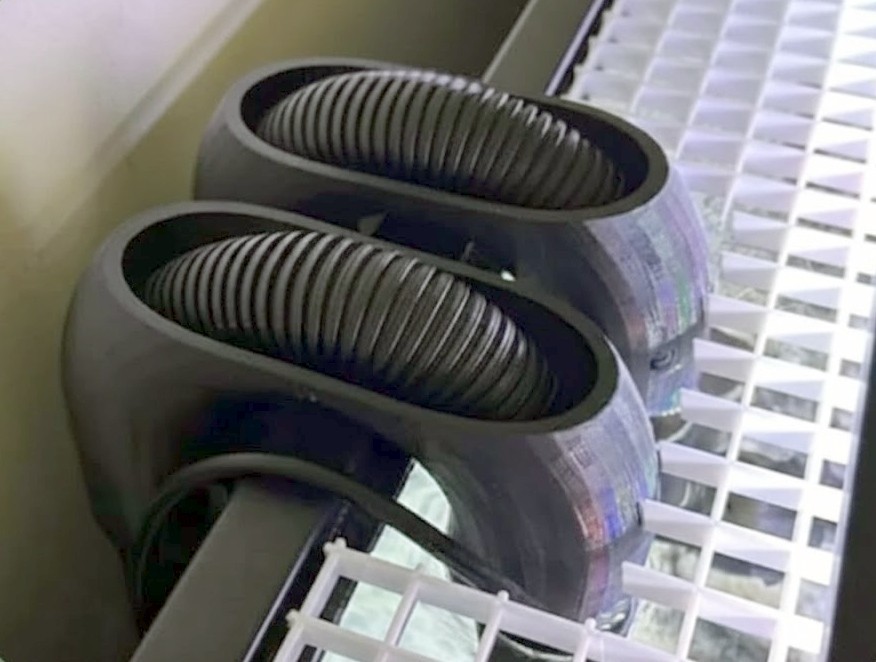 Fluval Filter Hose Rim Connector Bracket Pair, FX Series