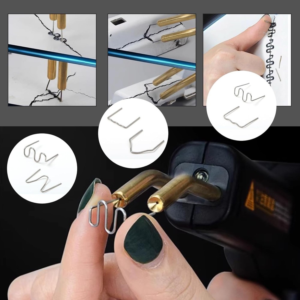 Plastic Welding Nails Assorted Shapes