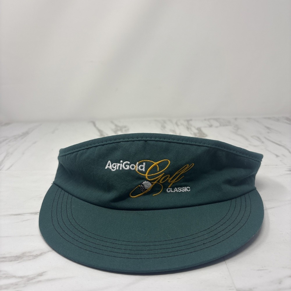agrigold golf visor