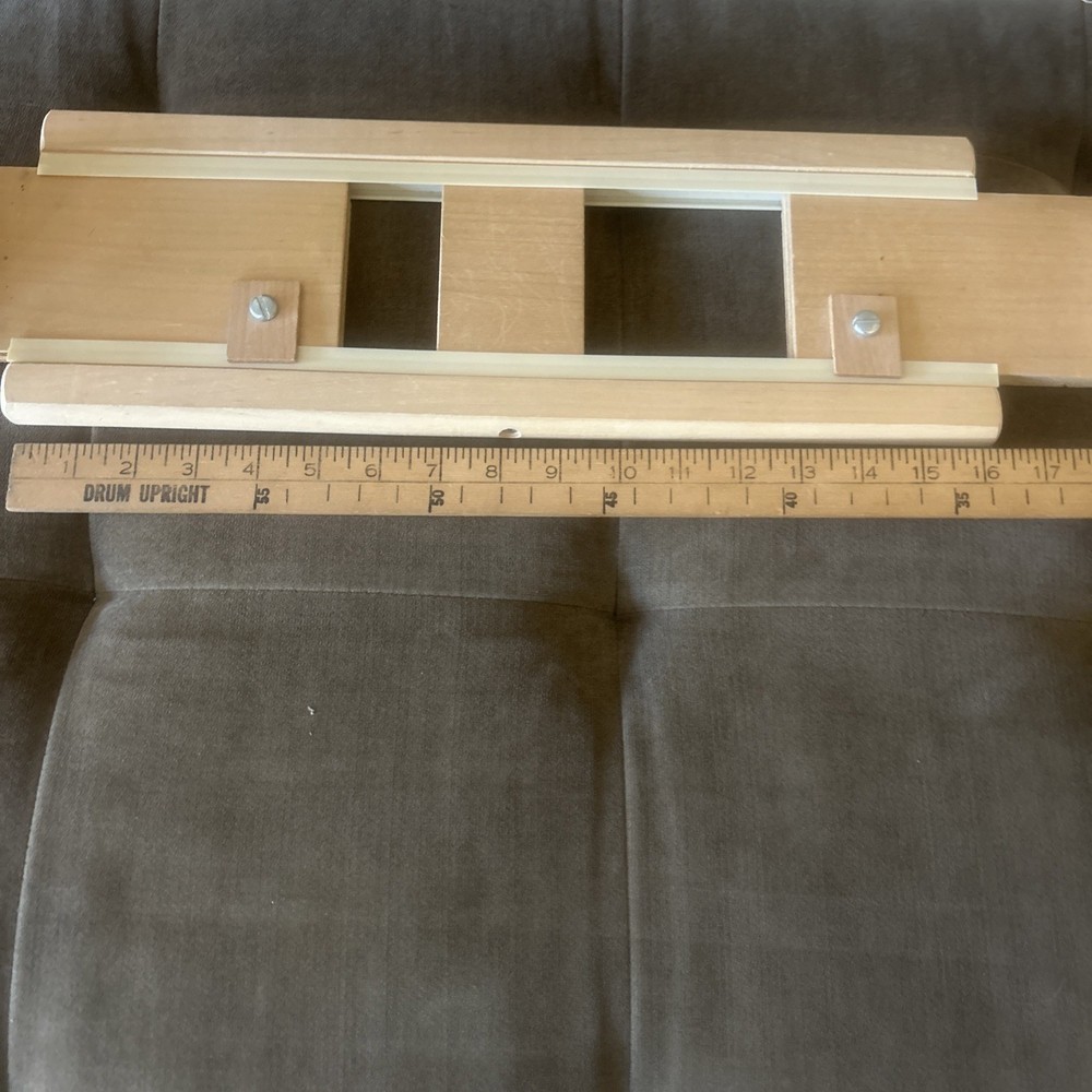 K's Creations Needlework LapFrame Table Base Needlepointing Wooden Scroll Frame