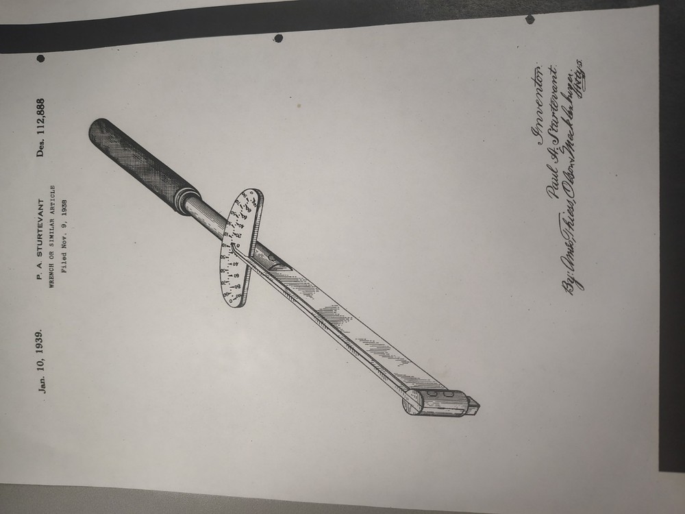 P.A. Sturtevant Wrench