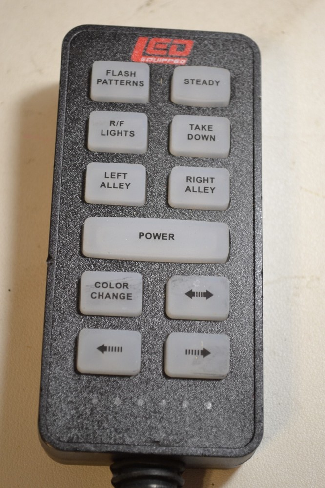 LED Equipped Remote Control