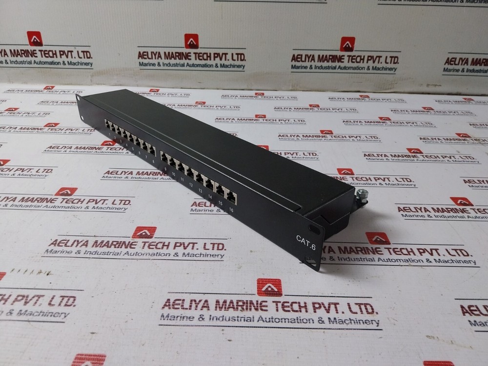 Cat 6 Full Shielded Patch Panel 16 Ports