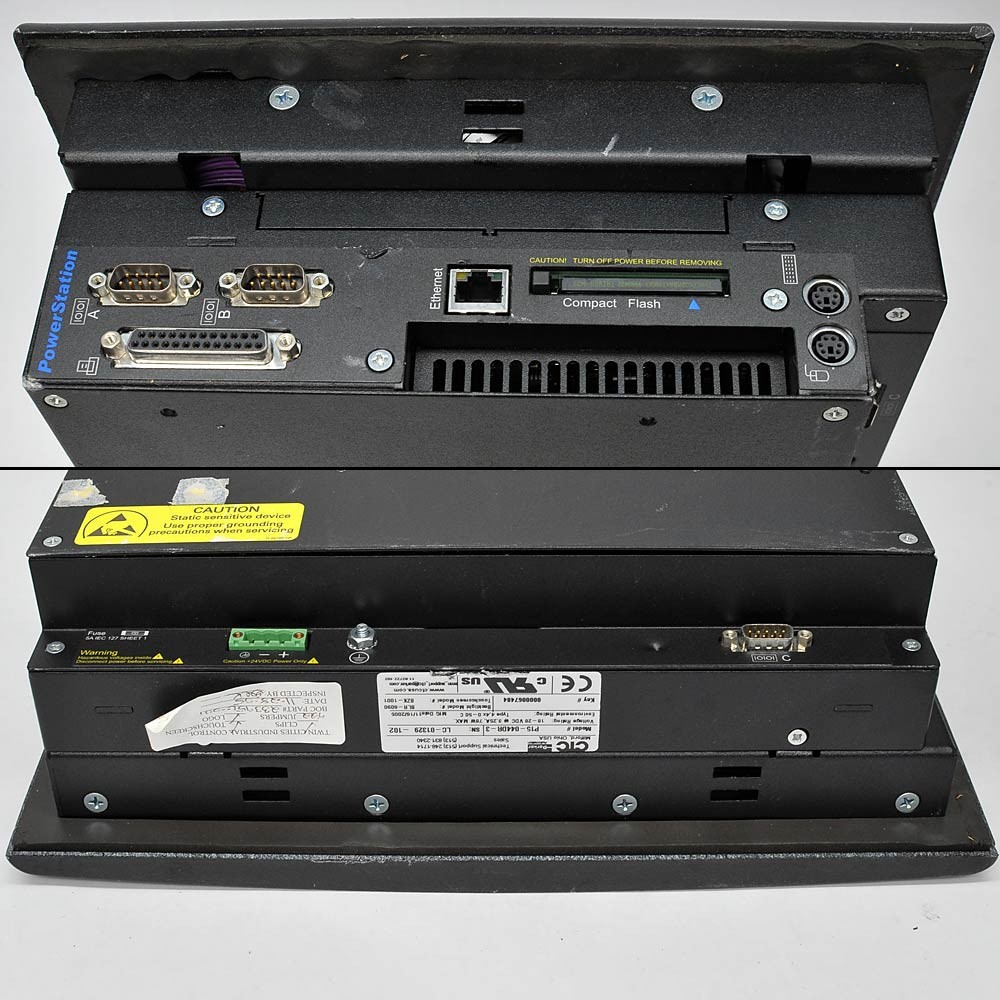 CTC Parker P15-044DR-3 Operator Interface Computer with LCD Display AS-IS DIM!