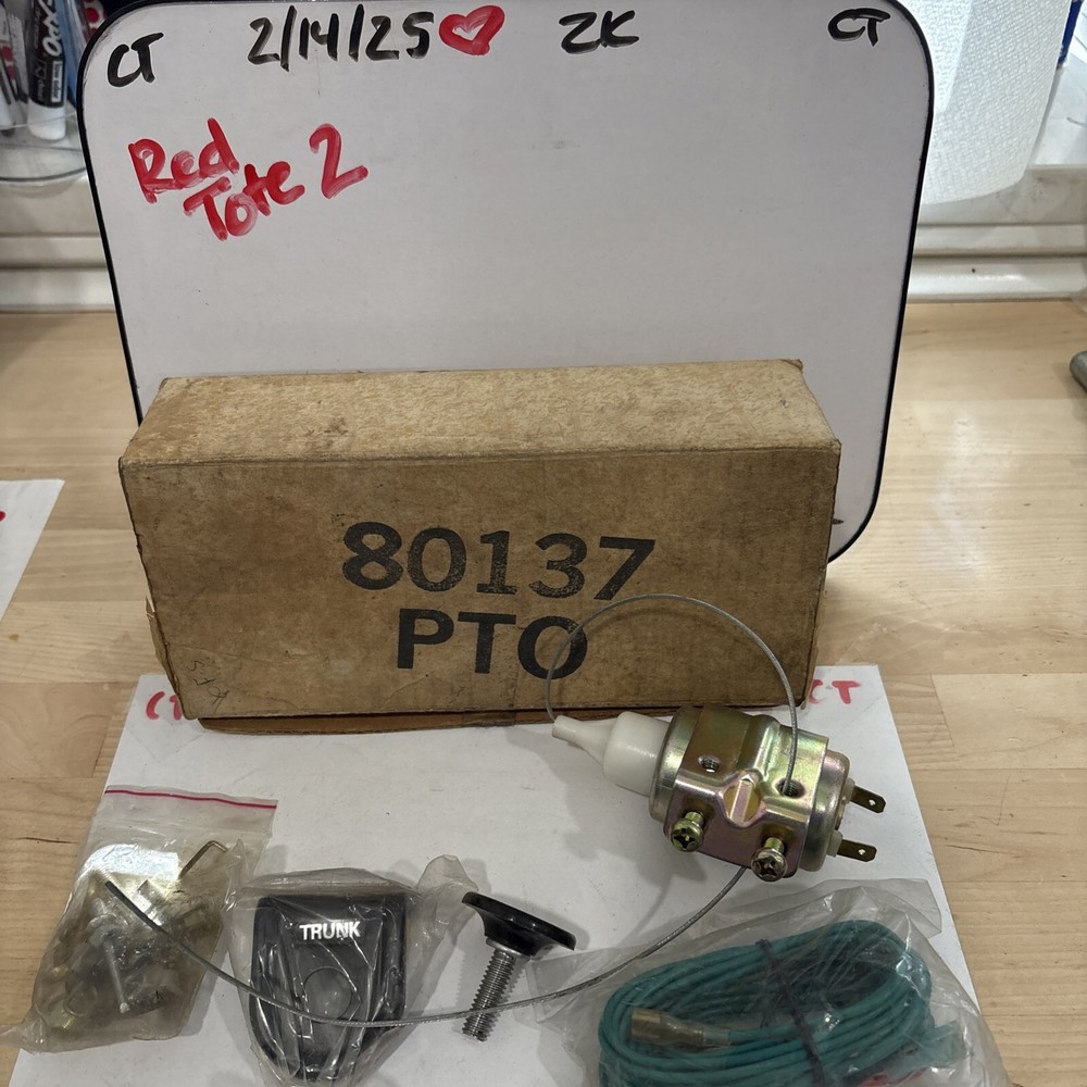 Audiovox PRO-TR1 Security Trunk Release NIB Complete Kit