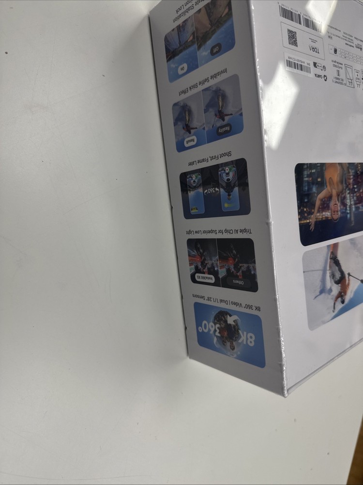 Insta360 X5 Essentials Bundle - Waterproof 8K 360° Action Camera