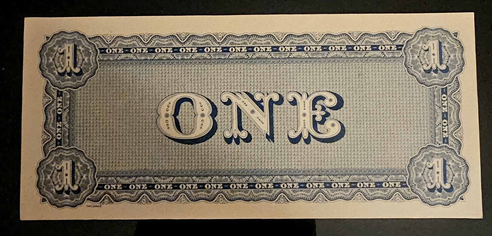 CONFEDERATE STATES OF AMERICA ONE DOLLAR BANKNOTE FACSIMILE PRISTINE CONDITION