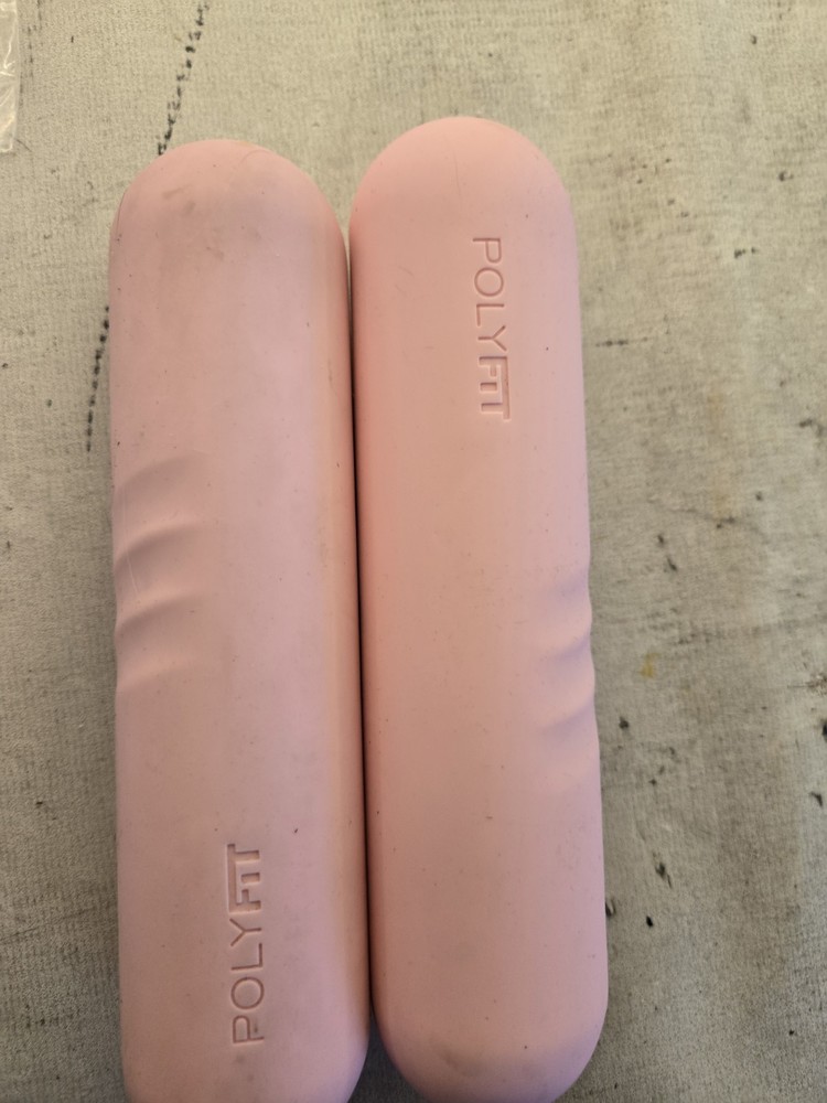 Poly Fit Weights, 3lbs Pink