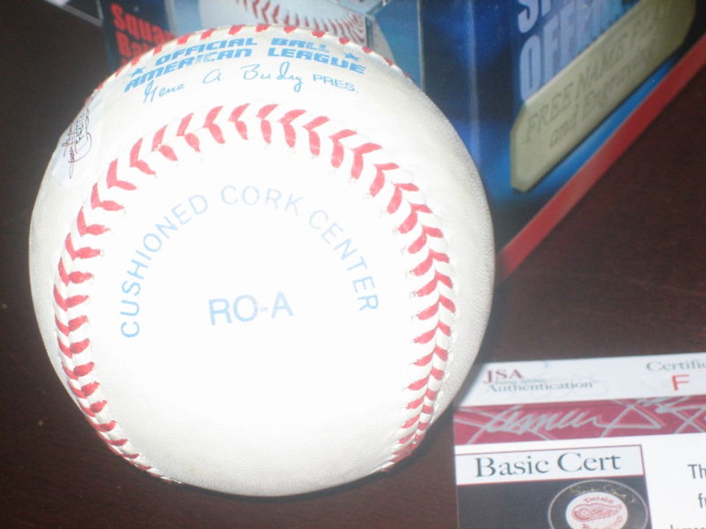 TONY CLARK YANKEES SIGNED AUTOGRAPHED OAL BASEBALL JSA