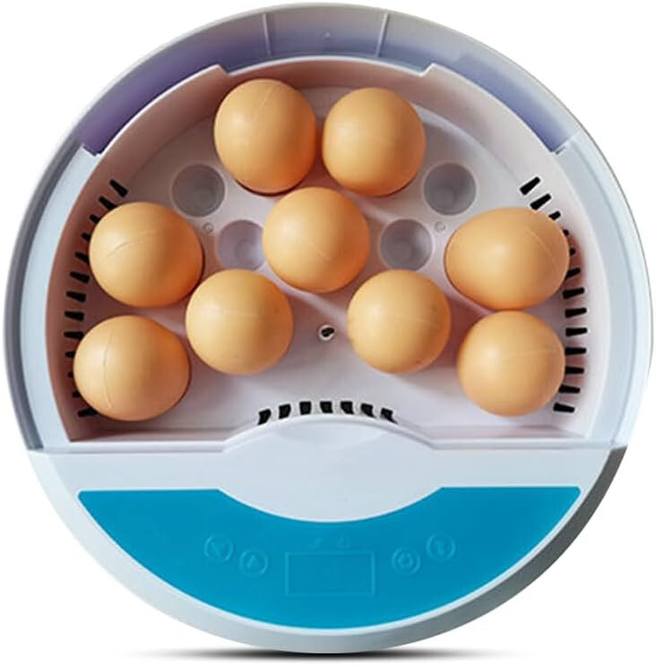 HBN 9 Egg Incubator w/ Temperature Control, Touch Operation& Temperature Display