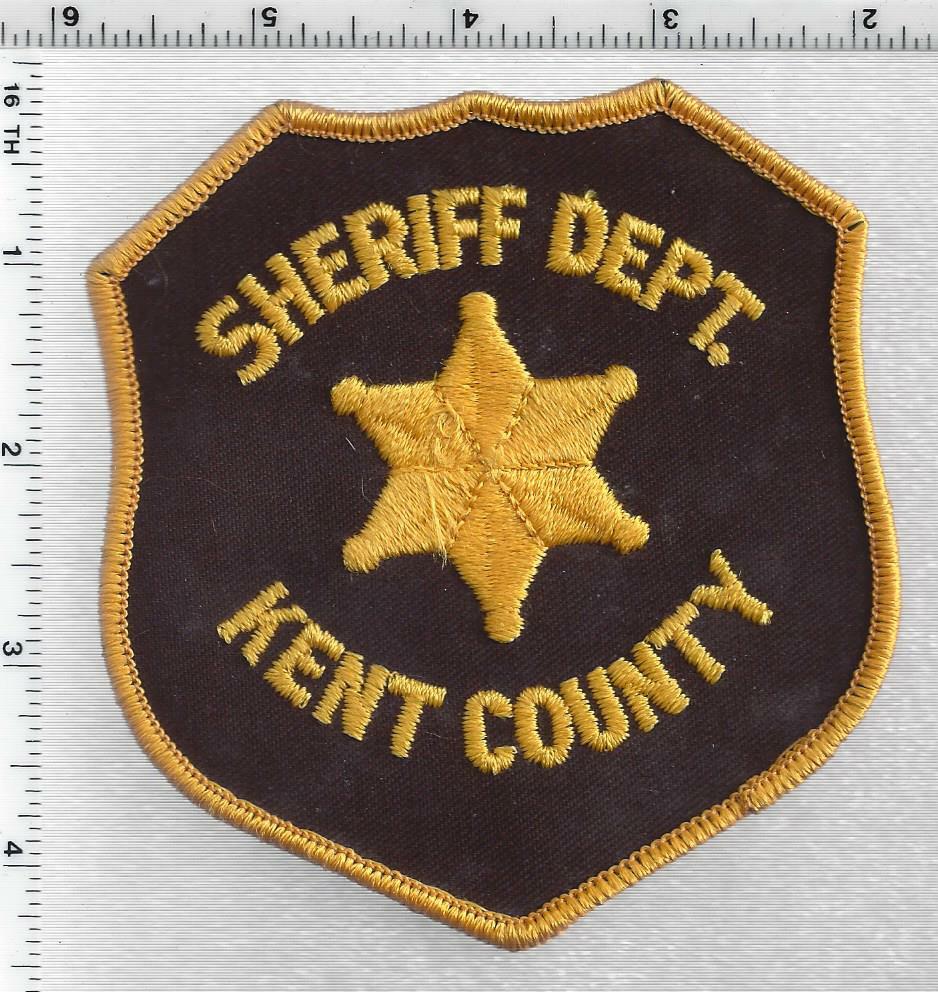 Kent County Sheriff's Dept. (Michigan) 2nd Issue Shoulder Patch