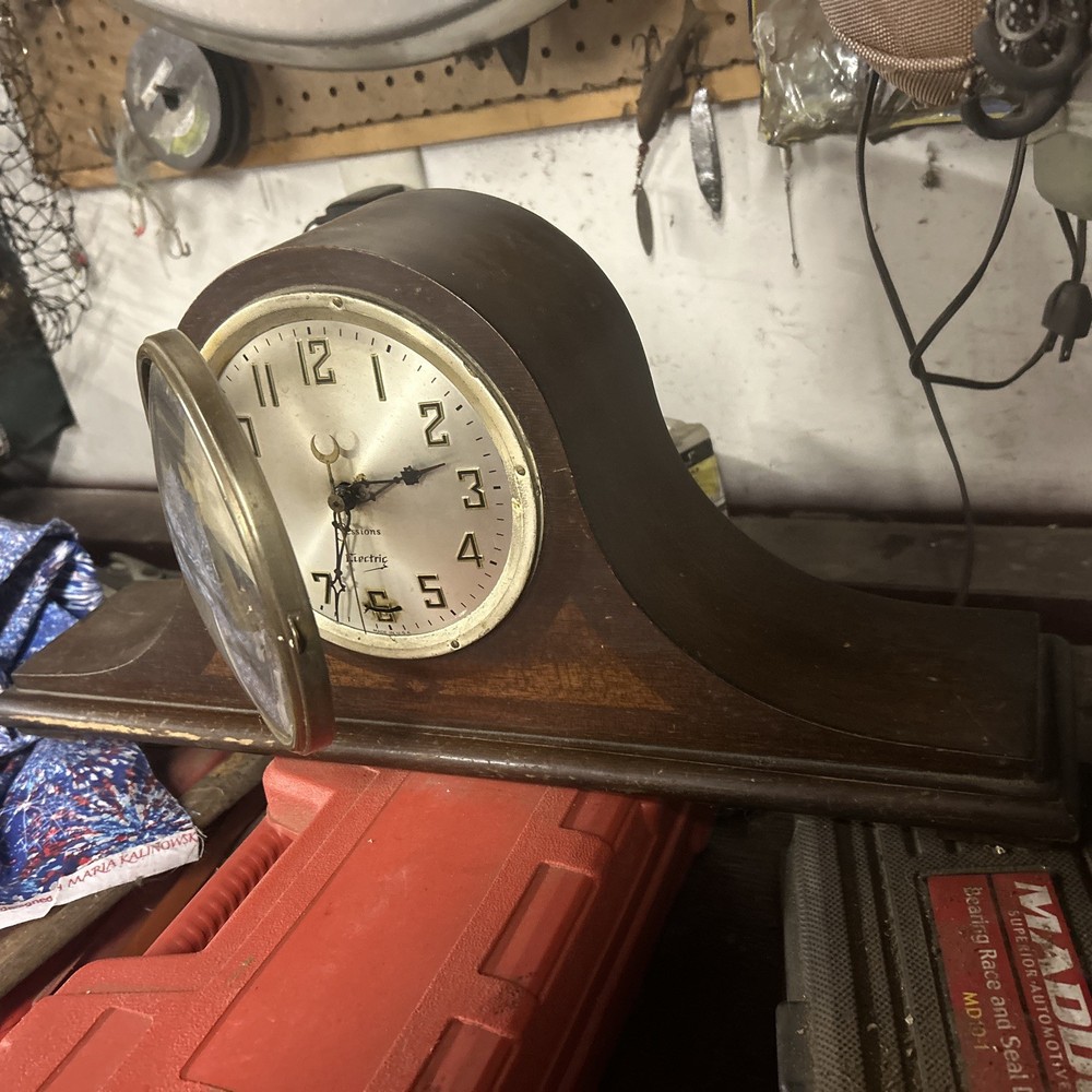 sessions antique electric Mantle Clock