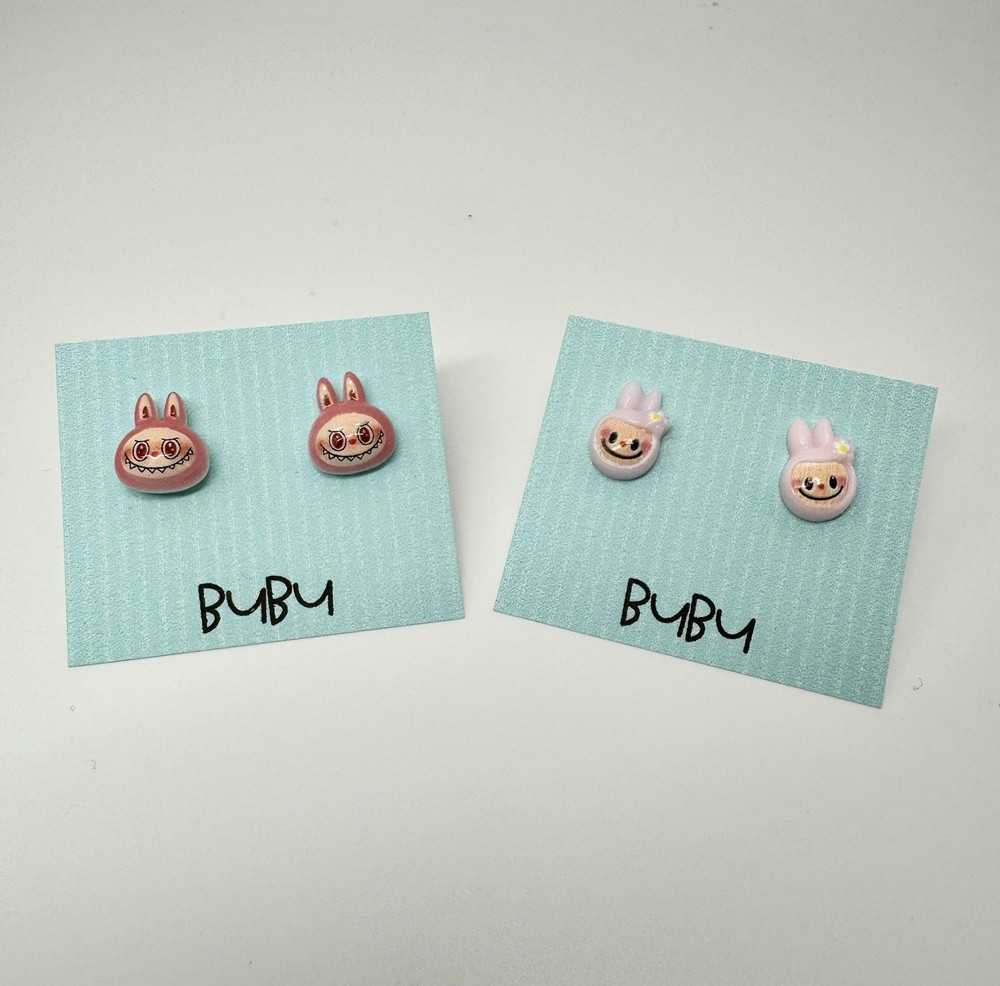 Handcrafted Kawaii Monster Earrings