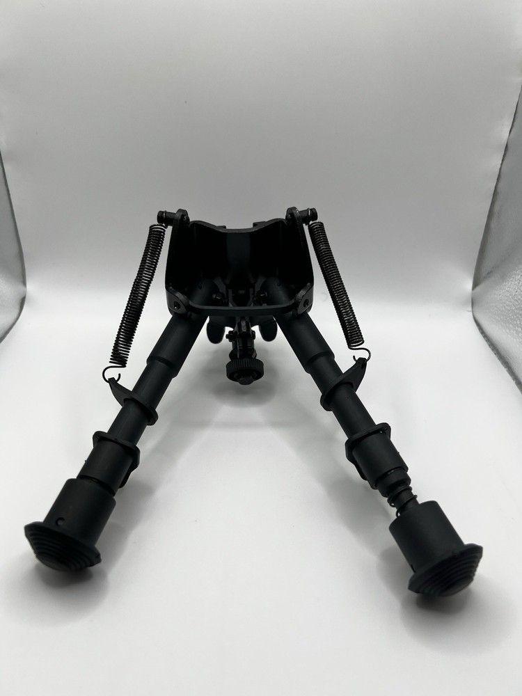 Rifle Bipod Spring Return Picatinny Rail Mount Adjustable Adapter Height