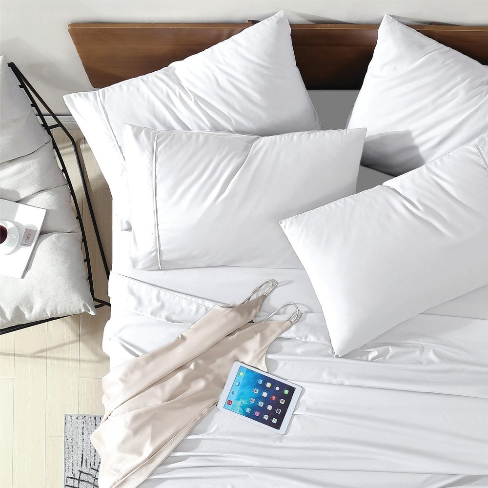 Cal King 6-Piece Microfiber Sheet Sets (Includes 2 Bonus Pillowcases), Ultra-...