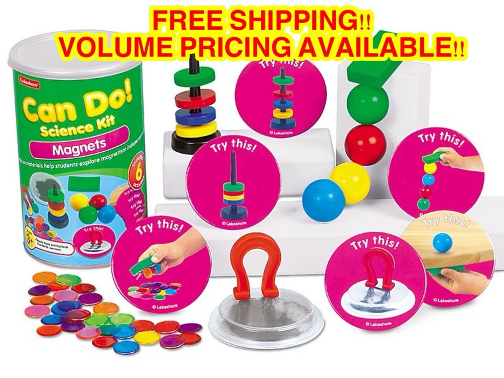 Lakeshore Can Do! Science Kit - Magnets