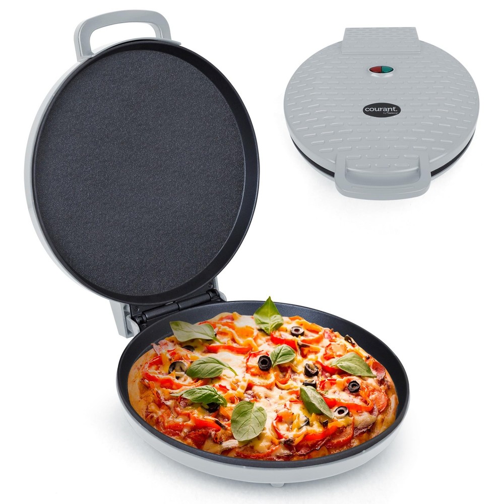 Courant Pizza Maker 12-inch Pizzas Machine, Newly improved Cool-touch Handle ...