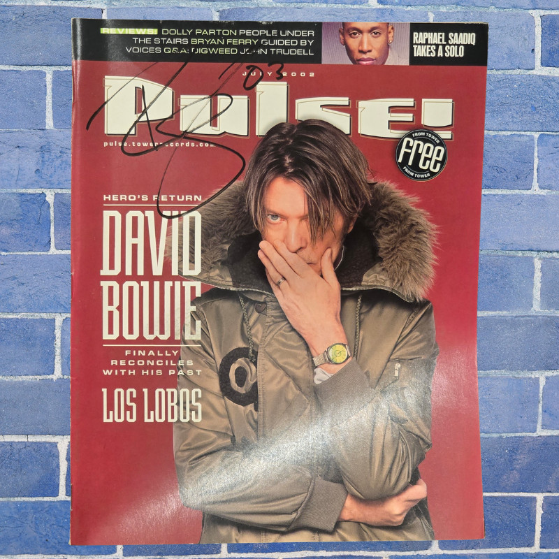 David Bowie | signed magazine | Pulse