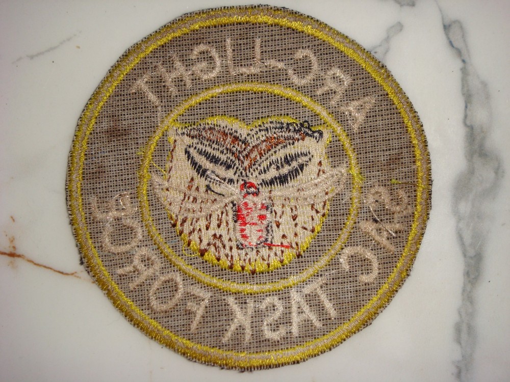 US AIR FORCE ARC LIGHT OPERATION - SAC TASK FORCE, VIETNAM WAR PATCH