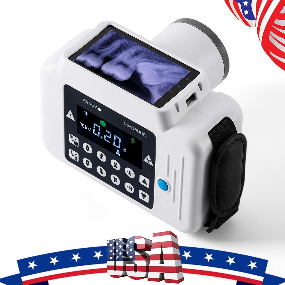 Dental X Mobile Unit Machine System Ray Frequency No Shield wIth Sensor Size 2.0