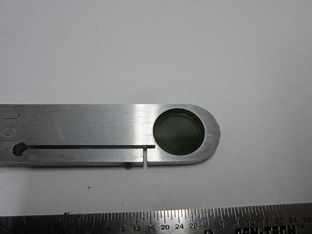 MICROSCOPE SLIDE POLARIZER OPTICS #F1-12