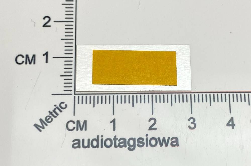 Decca Turntable Silver Custom Replacement Badge