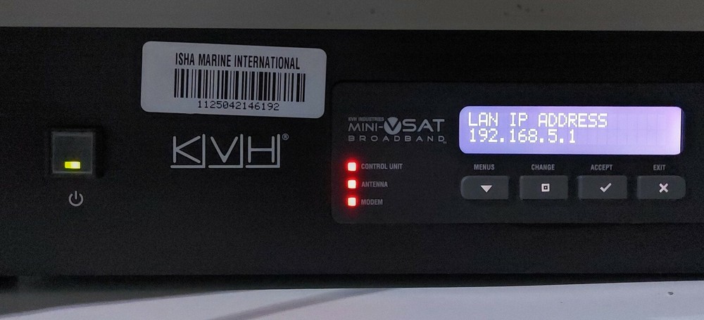 KVH Industries Mini-Vsat Broadband IMI