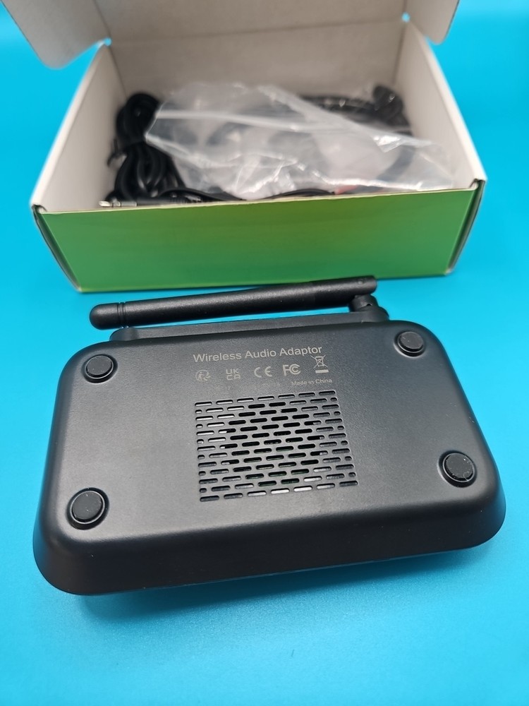 Bluetooth Transmitter Receiver 3-in-1 BT 5.3 Audio Adapter for 2 Headphones