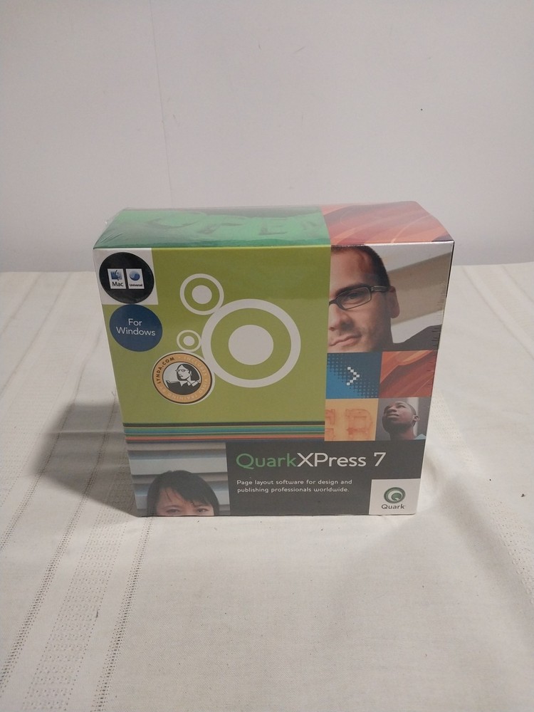 QuarkXPress 7 Windows Sealed 3 Boxes, Full Version Brand New