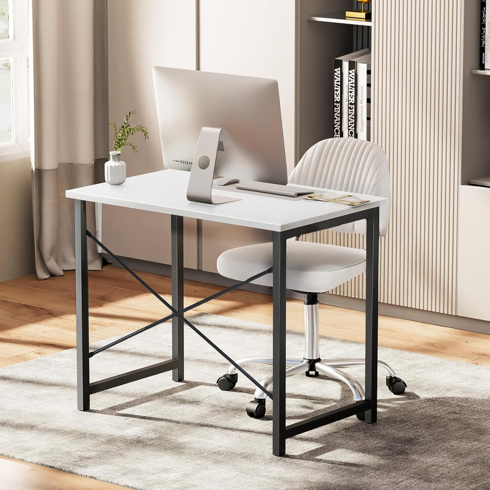 Computer Desk, Small Office 32 Inch Writing Work Study Student Teacher Home Bedr