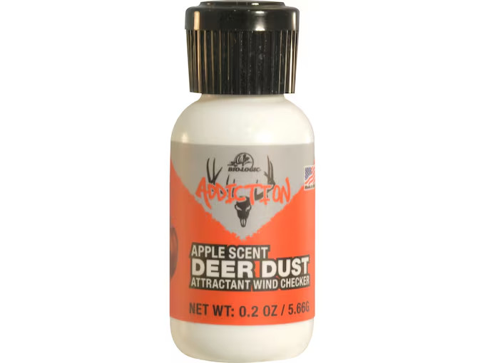 Addiction Apple Scent Deer Dust Attractant Wind Checker 0.2 oz