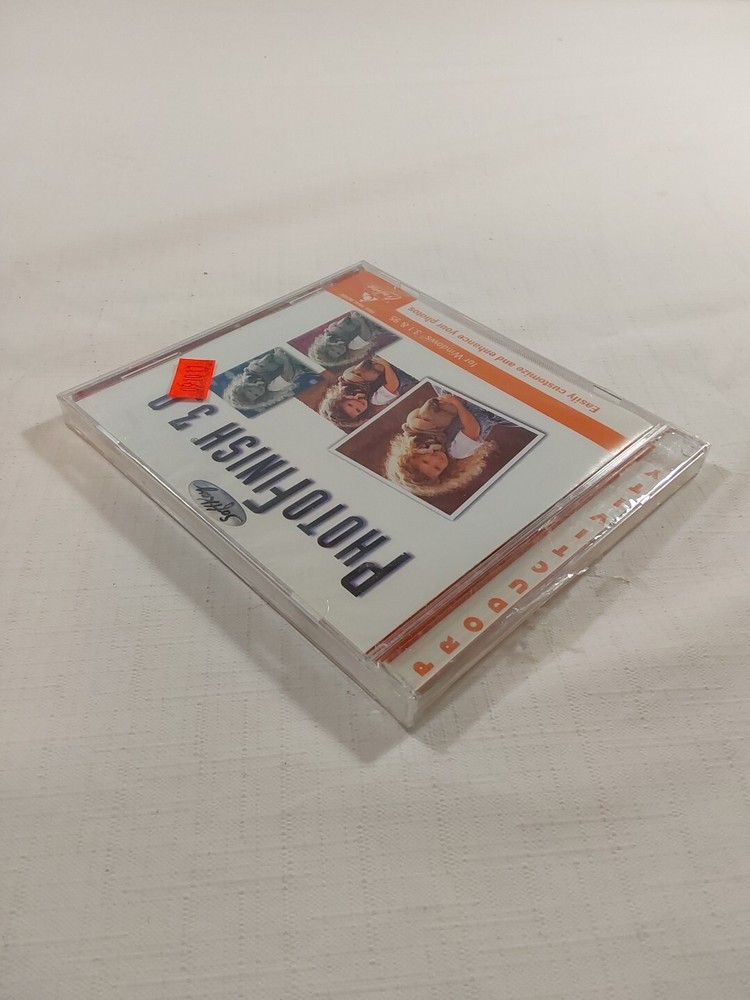The Learning Company PhotoFinish 3.0 Computer PC Disc Program 1998