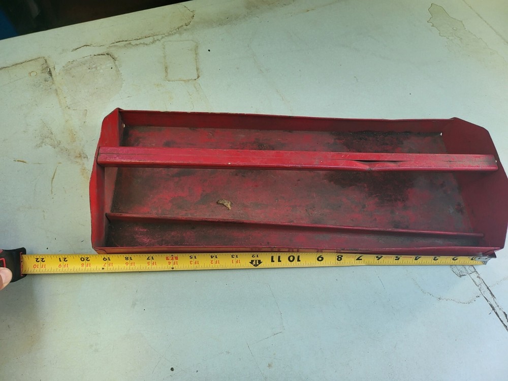 Red Tool Tray