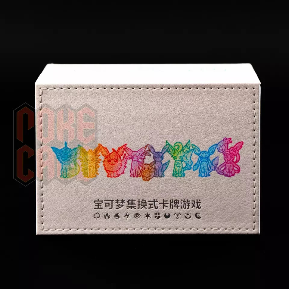 Pokemon S-Chinese EEVEE Playmat+Card deck box+Storage box+DIce+Damage Counters