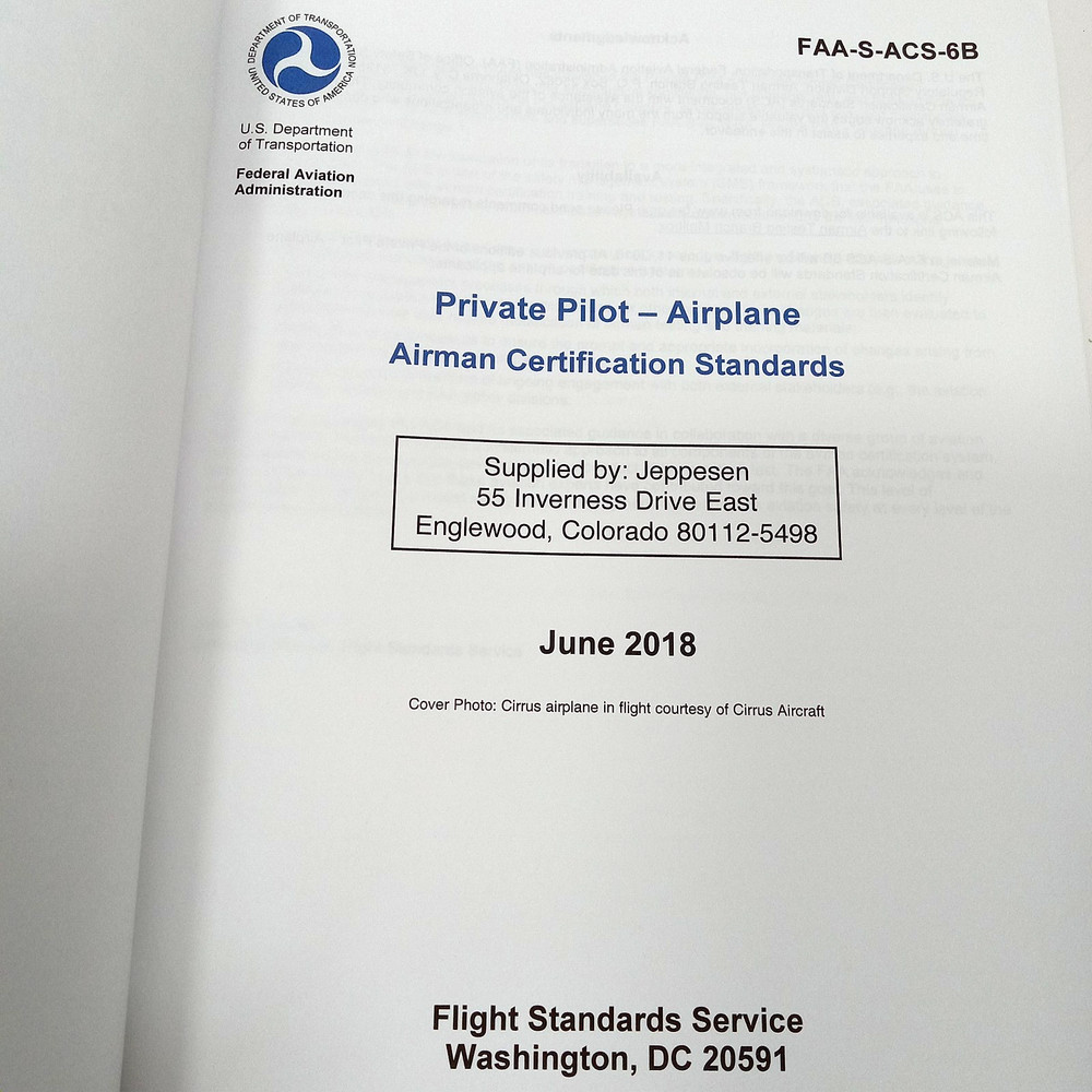 Jeppesen Guided Flight Discovery Study Guide Private Pilot Syllabus Maneuvers