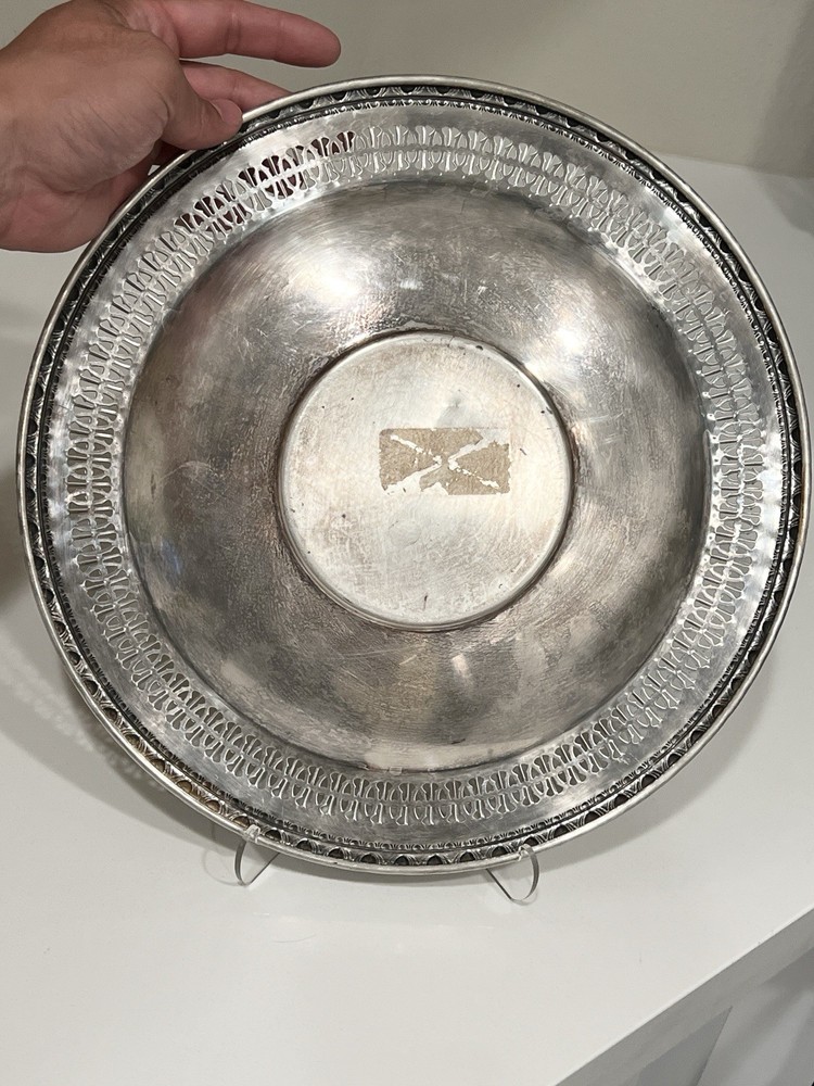 Rogers Large Silver Plate Tray