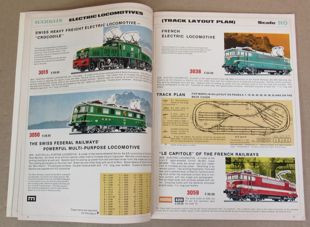 Marklin 1970 Color Catalog *Clean*