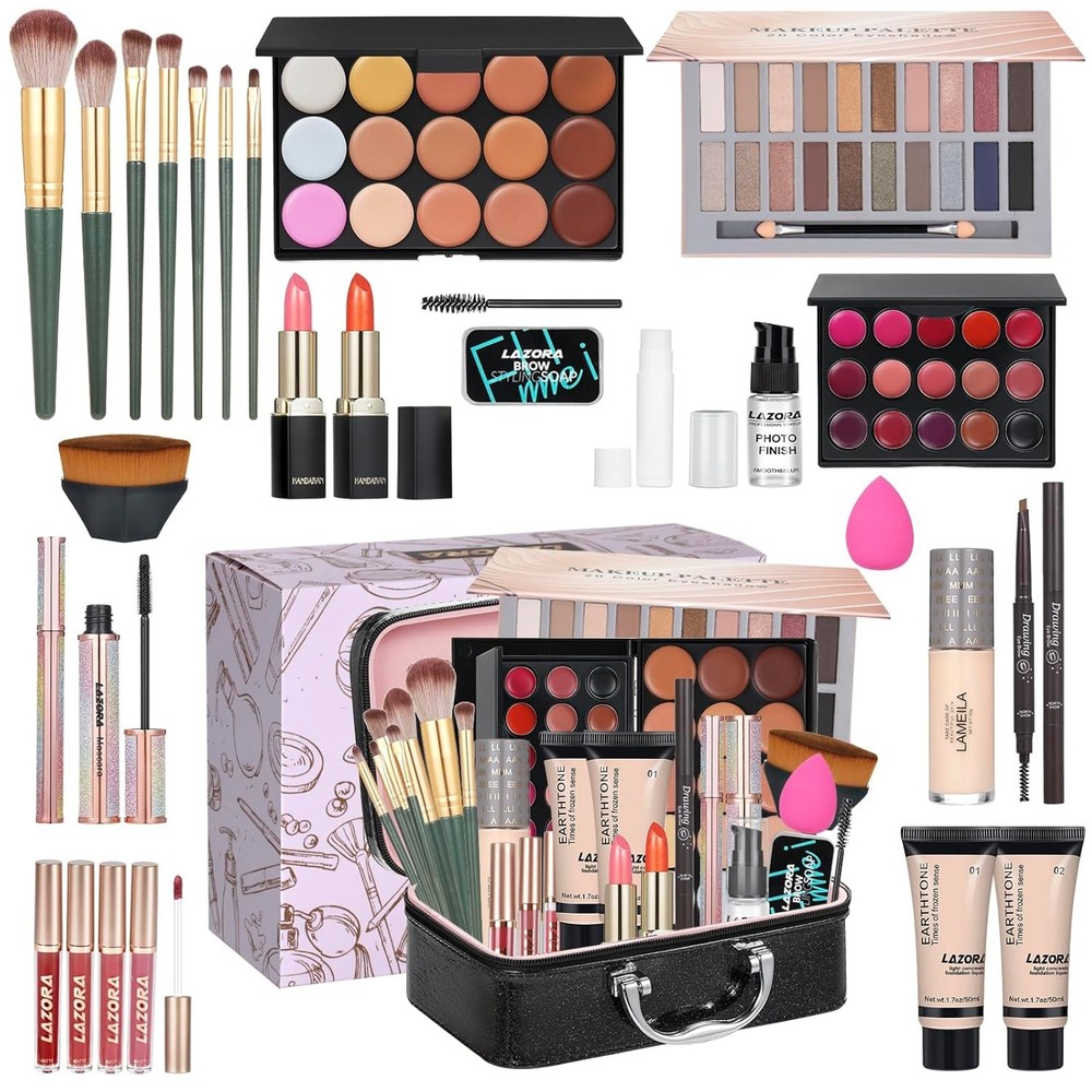 LAZORA Makeup Kit for Women Full Set Multipurpose Bundle Box2